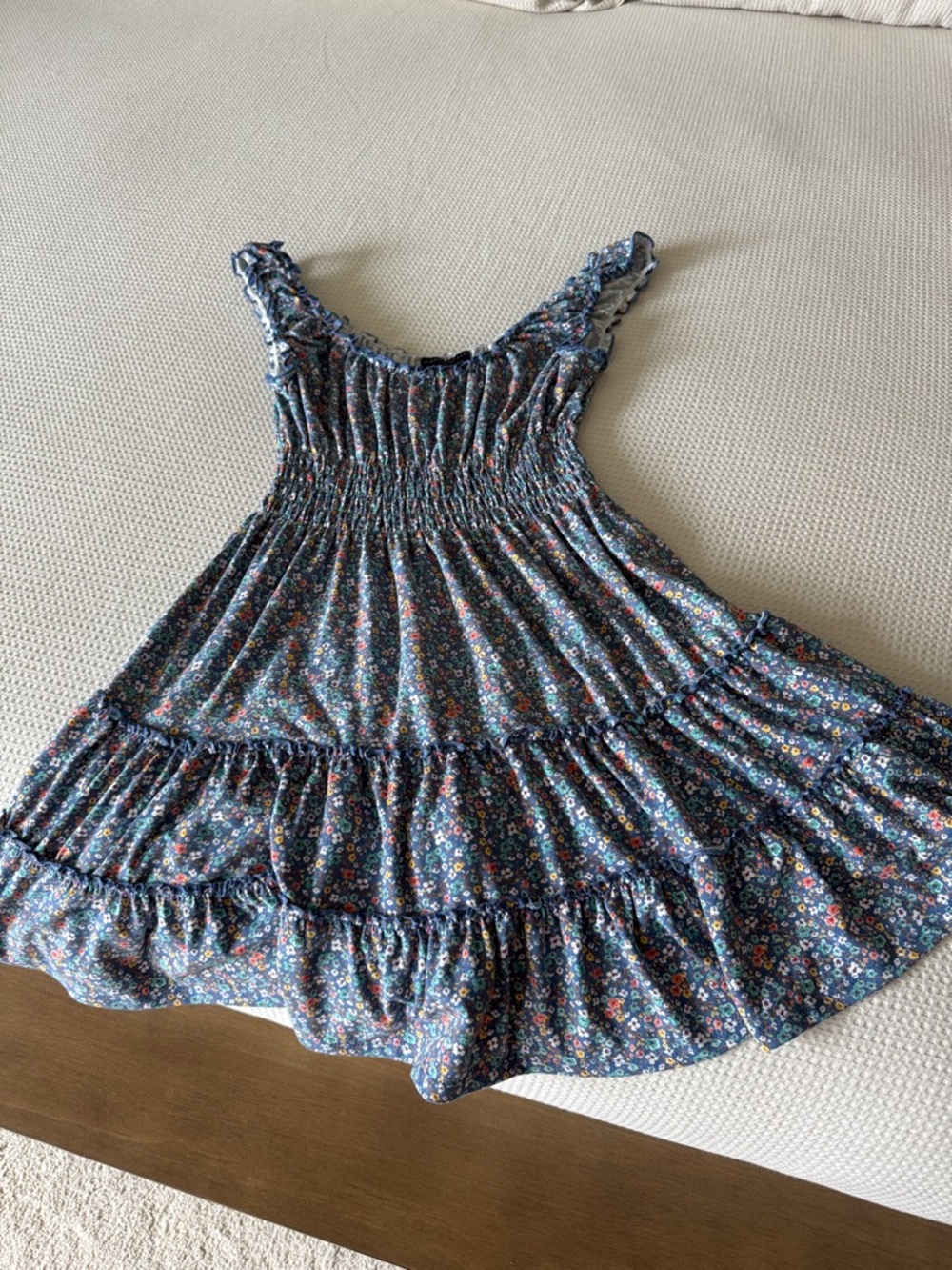 Urban Outfitters Blue Floral Mini Dress